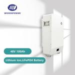 48V 200Ah Wall Mounted Battery Storage 10Kwh Solar Lithium Storage Battery
