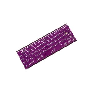 China Purple 60% Hot Swappable Mechanical Keyboard PCB ISO 1.6mm Thick factory