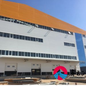 Steel Structure Workshop with C Section Bolts Connection