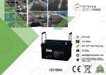 UPS Maintenance Free Sealed Lead Acid Battery 12v 65ah For Telecom