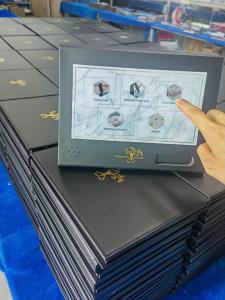 China 10 Inch Digital Video Book For Wedding CE/ROHS Certification factory