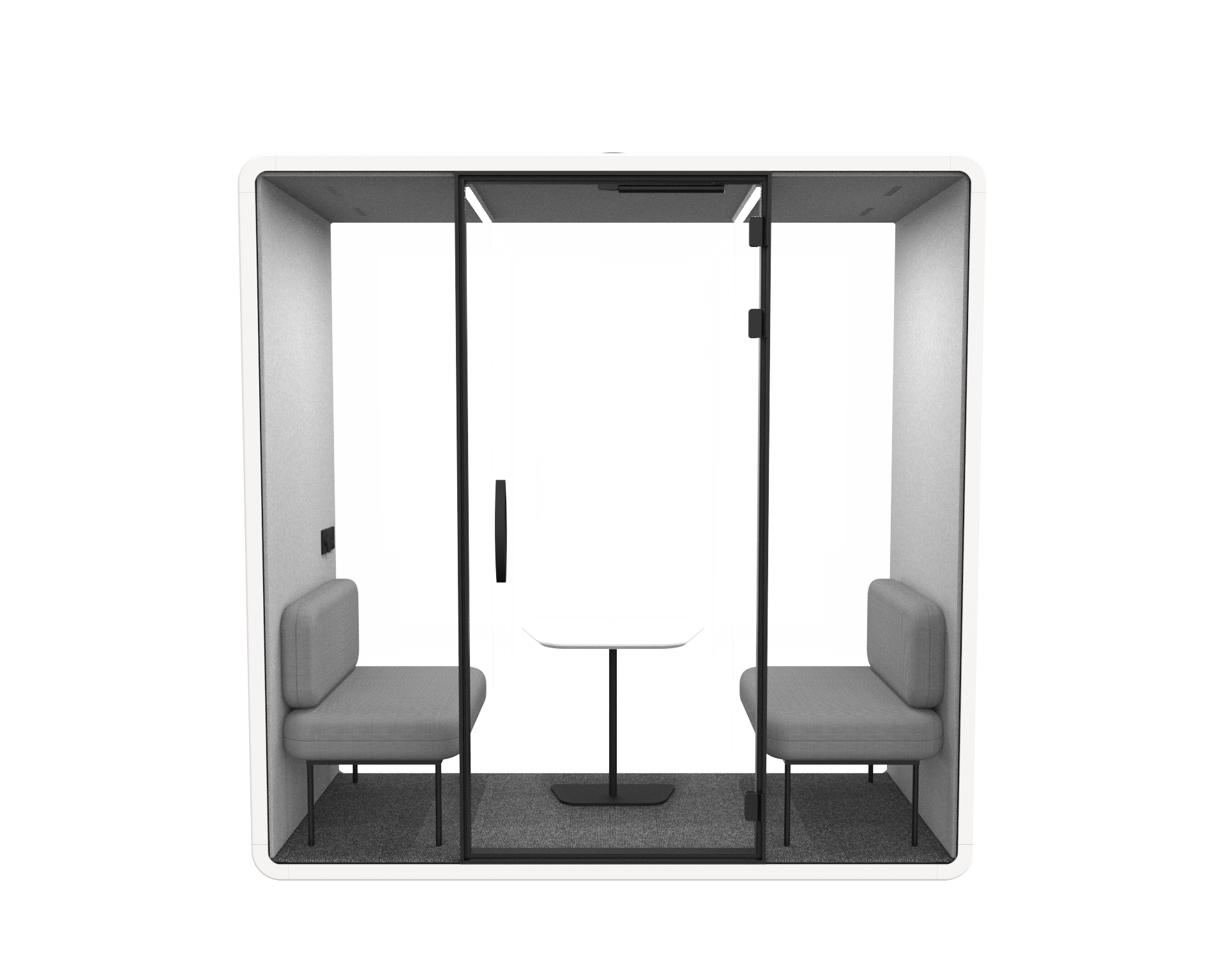 China Meeting Room Soundproof Room Mobile Mute Soundproof Silo Negotiation Room on sale