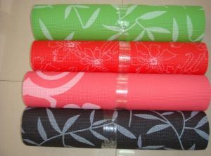 China customize printed NBR Yoga Mat Exercise Mat wholesale factory