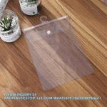 Hanging Storage Bags With Hook, 12.6 X 10 Inches Large Hook Clear Bags, School