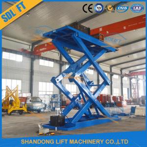 China Portable 3000kgs 5M Basement Scissor Car Parking Lift factory
