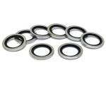 Customize Metal Rubber Bonded Sealing Washers Thread Compact Washer