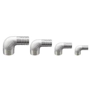 China Casting Stainless Steel 201 304 WZ 90 degree Outside Screw and Hose Elbow factory
