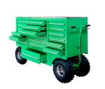 Stainless Steel Handles Heavy Loaded Tool Cart Trolley for Workshop Organization