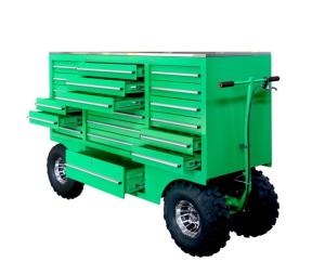 China Customized Red 70 Inch 19 Drawer Waterproof Tool Chest for Car Repair Garage Workshop factory