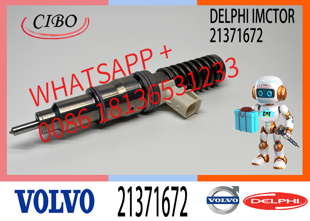 BEBE4D24001 21340611 9021371672 21371672 Diesel Fuel Injector For T2 Vol-vo MD13 Low Power