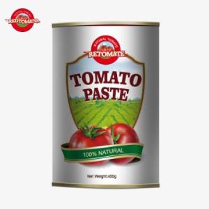China Certified Compliant With ISO HACCP BRC And FDA Standards Our 400g Tomato Paste factory