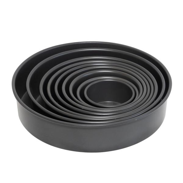 Rk Bakeware China Manufacturer-Straight Sided Round Aluminum Cake Pan Cake Tin