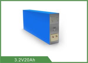 China 3.2V 20Ah Lifepo4 Prismatic Cells , Rechargeable Lifepo4 Battery factory
