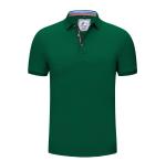 Slim Fit Fabric 160gsm Mens Polo Tee Shirts With Printing Logo