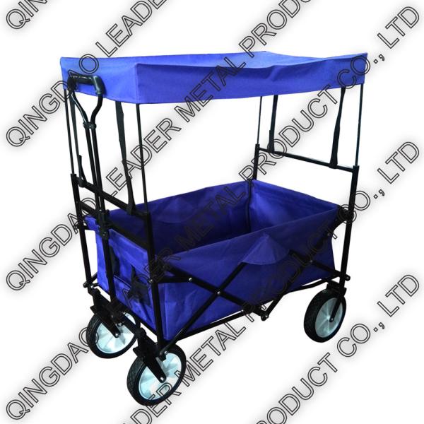 China Folding Utility Wagon with Canopy & Expanded Handle  - TC1011D ET factory