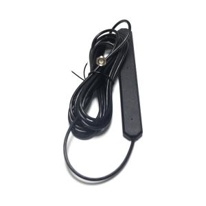 China 75ohm Impedance Radio Combination Thin Patch Film Internal Right Angle SMB Android Car DAB Antenna factory