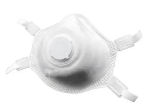 China Comfortable FFP3 Dust Mask Molded Cup Shape Contour Fit With Two Head Straps factory