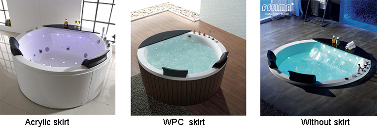 42x60 60 X 42 Drop In Whirlpool Bathtub With Heater Two Pillow 2 Person