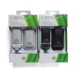 xbox 360 console accessories 5 in 1 USB 4800mAh Battery Pack & Charger Cable Kit
