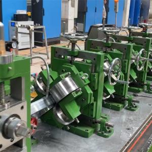 China CE 3.0mm Thick Roll Forming Tube Mill Machine Carbon Steel Tube Mill HG89 factory