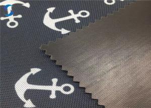China Hot Transfer Printed 400D Polyester Oxford Fabric PVC Coated Poly Oxford Bag Material factory