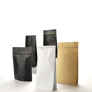 Food Grade MBOPP 250g Flat Bottom Coffee Bag