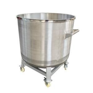 China Customizable 100L-2000L Stainless Steel Movable Storage Tank factory