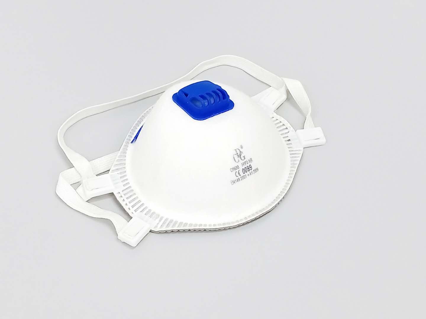 4 Ply EN149 Earloop FFP3 Meltblown Cloth Disposable Mask