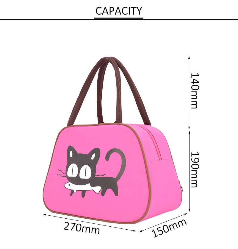 Food Delivery Leakproof H19Cm Thermal Lunch Tote