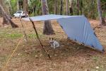 UPF50+ Waterproof Fly Tarp Shelter 9.8X9.8ft