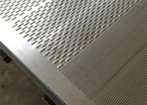 China Diamond 0.8mm Punching Perforated Metal Mesh factory