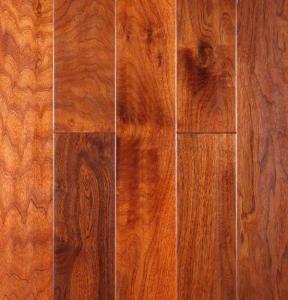 China American Walnut Engineered Wood Flooring; rotary American walnut HDF engineered floors factory