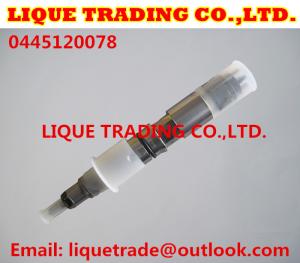 China BOSCH 0 445 120 078 Common rail injector 0445120078 for XICHAI 1112010-630 factory
