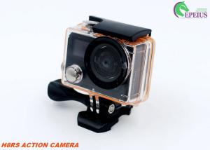 China Original Remote Control Helmet Mounted Camera , EKEN Dual Screen Wireless Hidden Camera factory