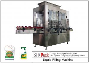 China 12 Head Automatic Fertilizer Liquid Filling Machine For 500ml-5L Fertilizer 50 B/MIN Gravity Filling Machine on sale