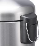 Custom Logo 5L Stainless Steel Pedal Bin for Waste Management in Round Shape