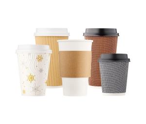 China Disposable Custom Logo Single Wall Paper Cups For Events Parties Catering Use factory