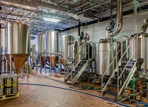 China High Efficiency Mash Tank Brewhouse Equipment , Thick 500L Brewpub Equipment factory