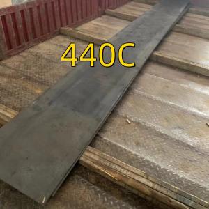 China SUS440C Stainless Steel Flat Plate Bar SIZE 30MM X 115 X 2METER Hot Rolled 9Cr18Mo 440C factory