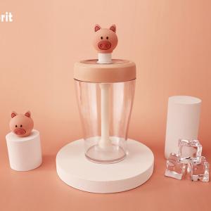 China Customized Children Reusable Straw Water Bottle factory