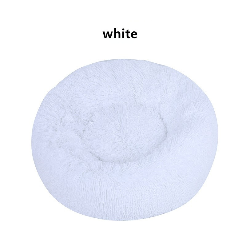 round cat bed cushion