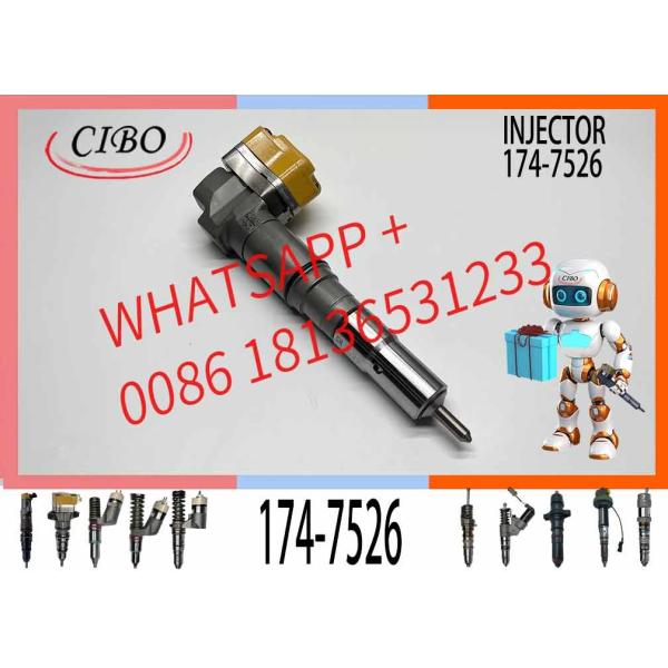New 3412E Fuel Injector 174-7526 for 3412E Diesel Engines 232-1183 for Machinery Repair Shops232-1171 232-1173 198-6