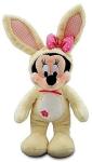 Customized Stuffed Animals Easter Mickey Mouse Bunny Plush Toys in Brown / Off