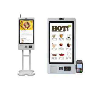 China Hdmi Mcdonalds Restaurant Ordering Kiosk Self Service 32 Inch Screen factory