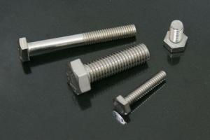 China Size M2 - M64 UNS N04400 Monel 400 Bolts Nickel Alloy Hex Bolt DIN 960 factory