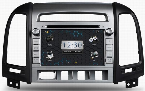 ouchuangbo dvd player for Hyundai Santa Fe 2006-2012 with TV iPod video auto