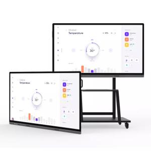 China Digital All In One Smart Interactive Whiteboard 65 Inch Aluminum Edging factory