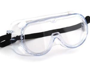 China Portable Dustproof Plastic Polycarbonate Protective Safety Glasses factory