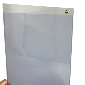 PVC Waterproof ESD Document Holder Antistatic For Cleanroom