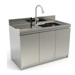 Indoor Stainless Steel Kitchen Cabinets ISO9001 OEM ODM